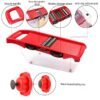 Vegetable Slicer Grater Mandoline Peeler Cutter